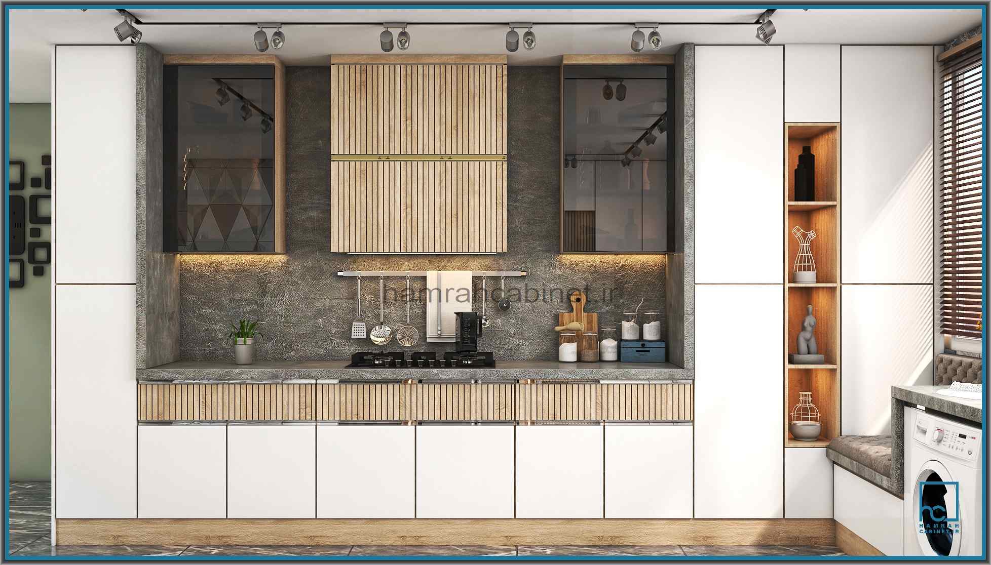 کابینت مدرن ژورنالی75